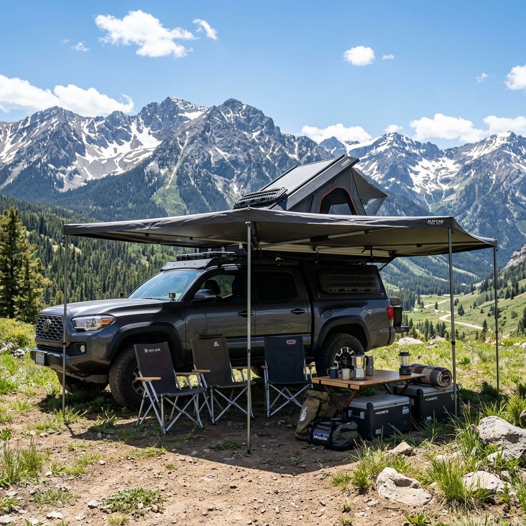 OUTPOST FREESTANDING 270° SHIELD AWNING