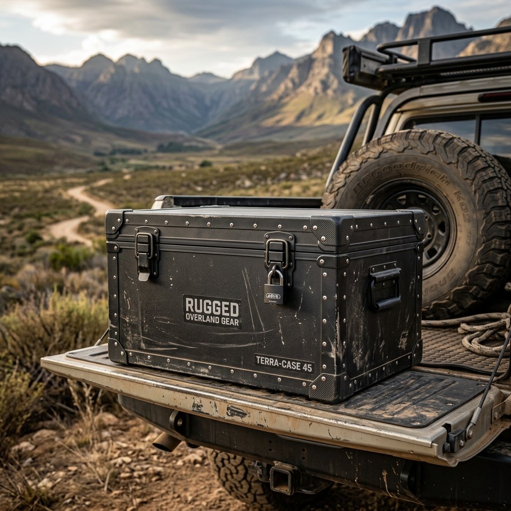 OUTPOST TERRA-CASE 45L ALUMINUM CARGO BOX