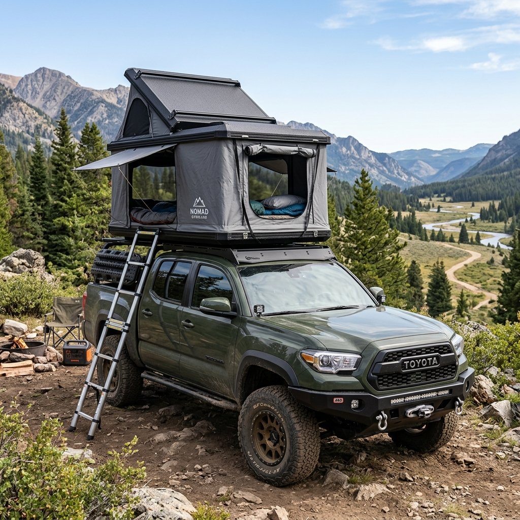OUTPOST NOMAD CLAMSHELL ROOFTOP TENT